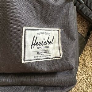 Herschel Supply Company Black Backpack